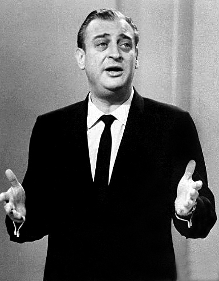 Comedian Rodney Dangerfield, who was famous for his catchphrase 