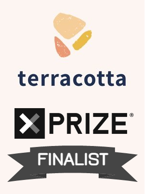 Graphic that reads Terracotta X Prize Finalist